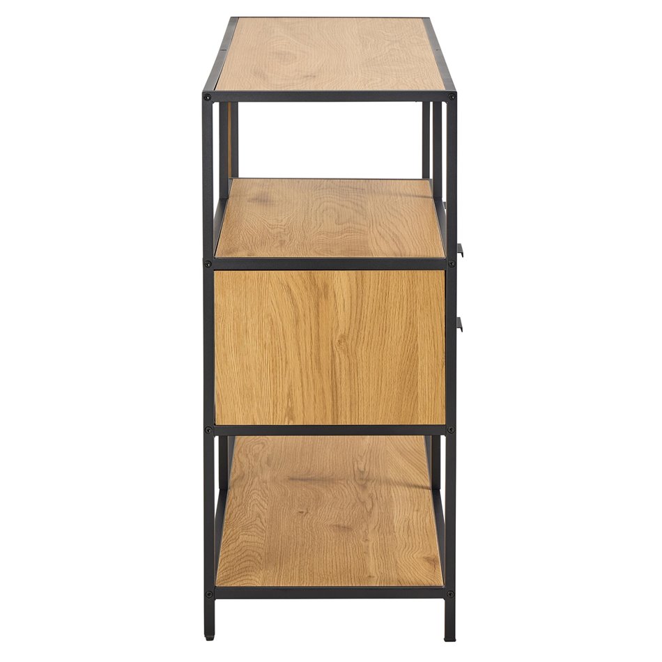 Bookcase Seaford, natural color, H78x114x35cm 