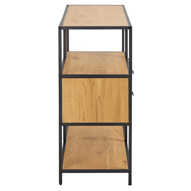 Bookcase Seaford, natural color, H78x114x35cm 