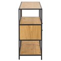 Bookcase Seaford, natural color, H78x114x35cm 