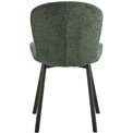 Dining chair Asra, set of 2 pcs, green, H86x50x58cm, seat height 47cm