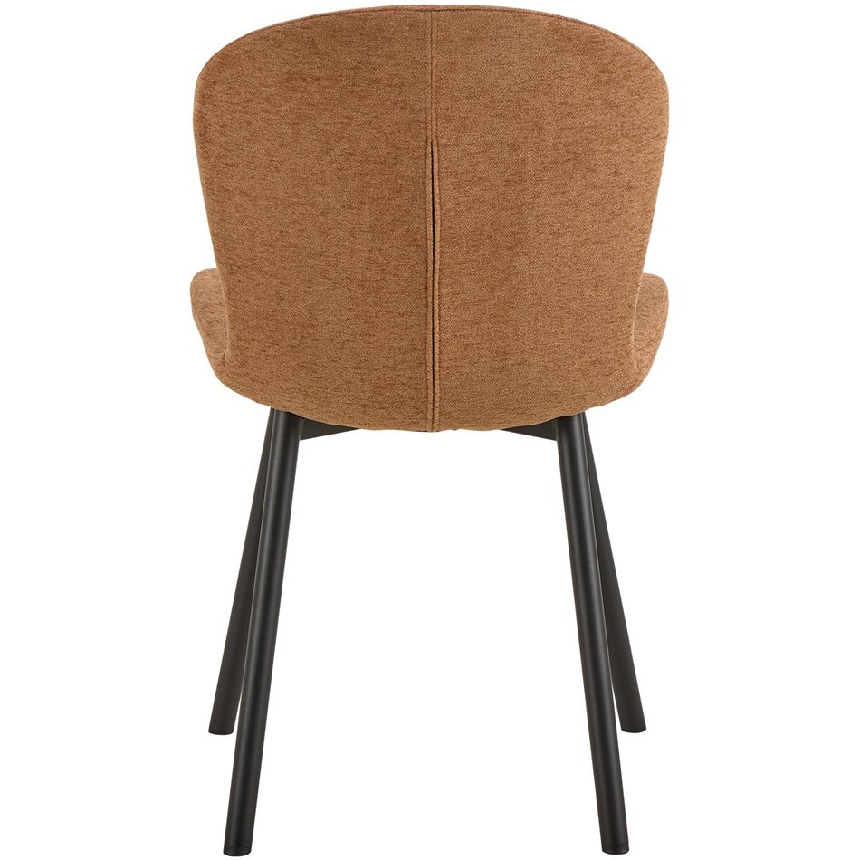 Dining chair Asra, set of 2 pcs, light brown, H86x50x58cm, seat height 47cm