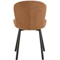 Dining chair Asra, set of 2 pcs, light brown, H86x50x58cm, seat height 47cm