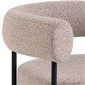 Armchair Akfield, beige, H71x78.5x67.5cm, seat height 43.5cm