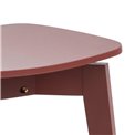Dining chair Aroxby, set of 2 pcs, red, H79.5x45x55cm, seat height 42.5cm