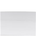 Bar table Alta, white marble look, H105xD80cm 