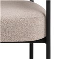 Armchair Akfield, beige, H71x78.5x67.5cm, seat height 43.5cm