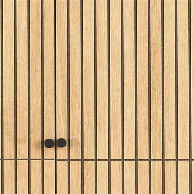 Wardrobe Albany, natural color, H200x99x60cm 