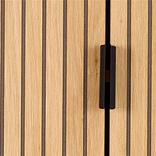 Cabinet Aipur, natural color, H140x80x40cm 