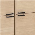 Cabinet Akensington, natural color, H120x91x40cm 