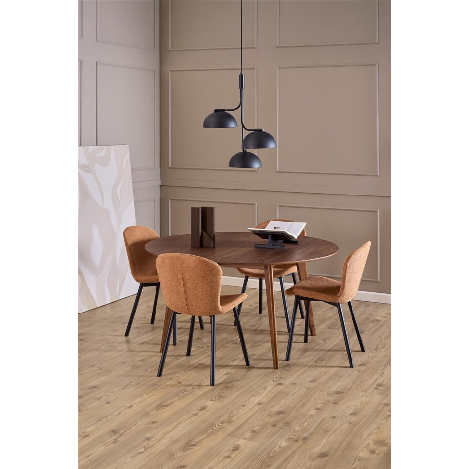 Dining chair Asra, set of 2 pcs, light brown, H86x50x58cm, seat height 47cm