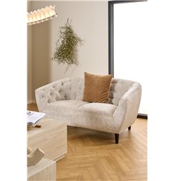 Sofa Aria, 2-seater, beige, H78x150x84cm, seat height 46cm