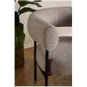 Armchair Akfield, beige, H71x78.5x67.5cm, seat height 43.5cm