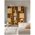 Bookcase Angoon, natural color, H180x90x30cm 