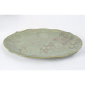 Serving plate Gran Via, green colour, 39x27x1.7cm