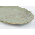 Serving plate Gran Via, green colour, 39x27x1.7cm
