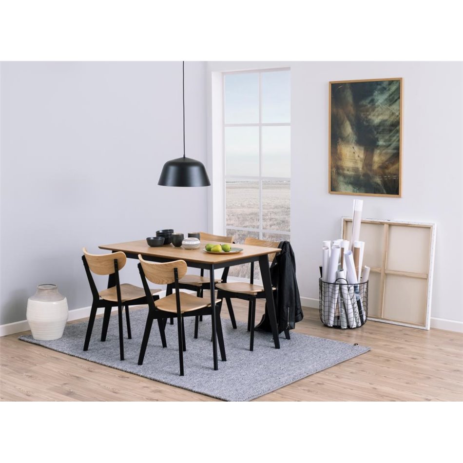 Обеденный стул Aroxby, комплект из 2шт., натурального цвета, H79.5x45x55см, высота сиденья 42.5см