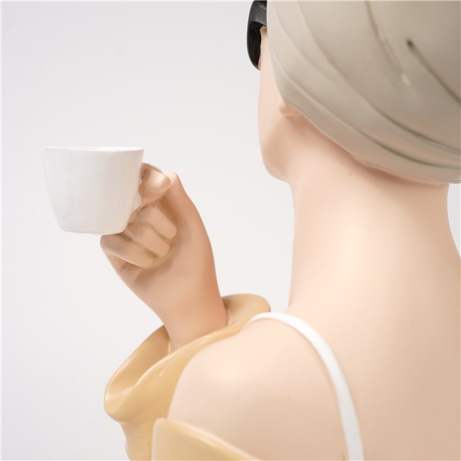 Декоративная фигурка Mery with coffee, H29x20x18.5cm