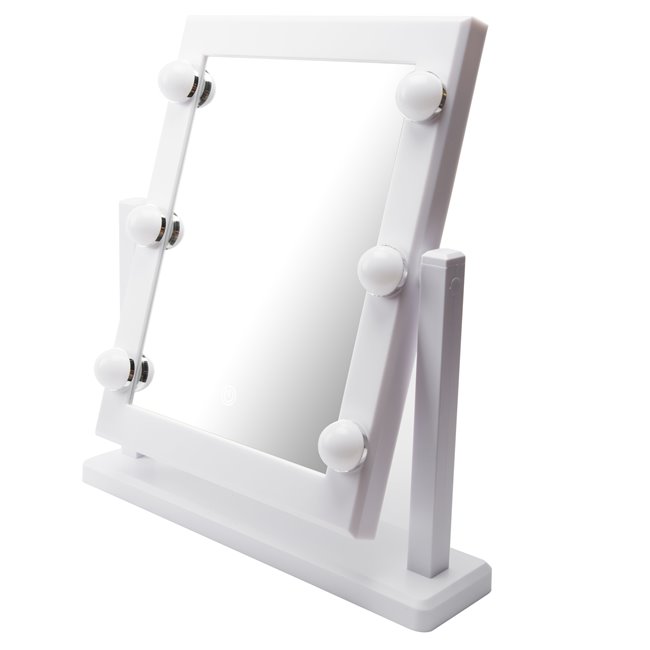 Mirror with LED Hollywood, 37x9xH40.5cm