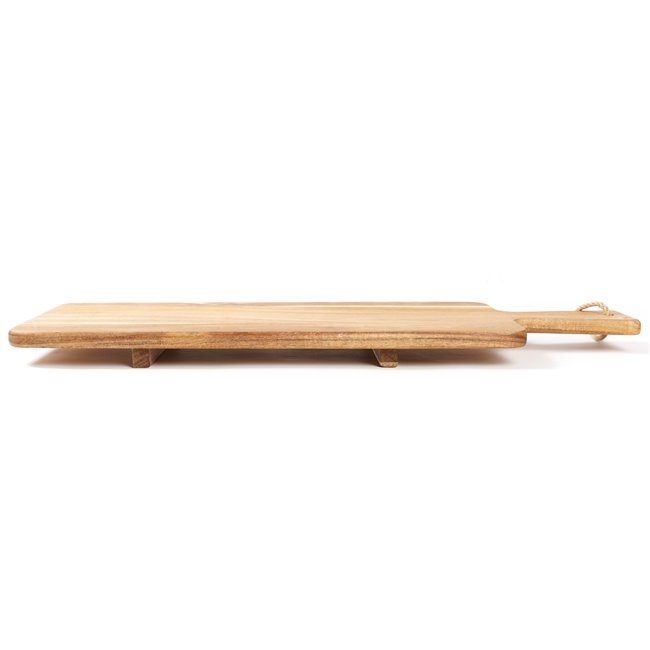 Serving board, acacia wood, H1.5x60x19cm