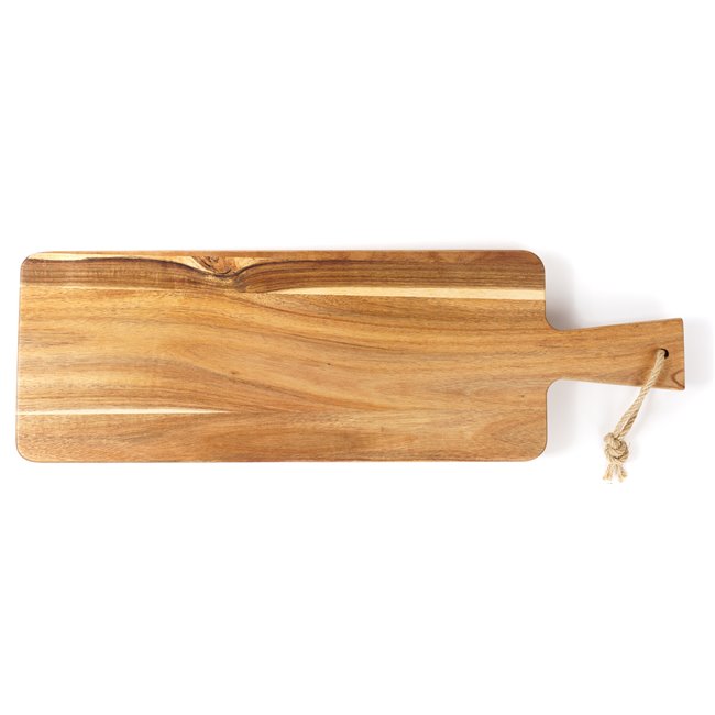 Serving board, acacia wood, H1.5x60x19cm