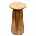 Side table D Appoint, natural, MDF, D30cm H55cm