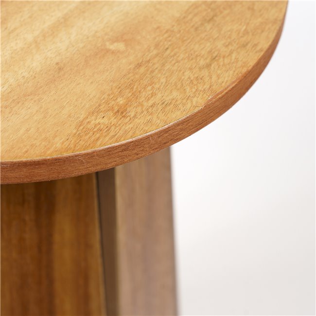Side table D Appoint, natural, MDF, D30cm H55cm