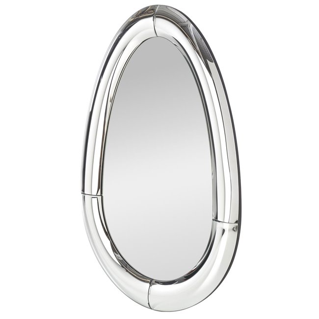 Wall mirror Hivory,, MDF/metal/glass, H120x80x3cm 