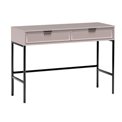 Console  Halink, old pink, metal/chipboard, H78x110x40.6cm 