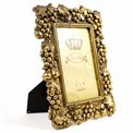 Photo frame Harmony, gold color, 10x15cm