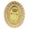 Photo frame Ovale gold, 10x15cm