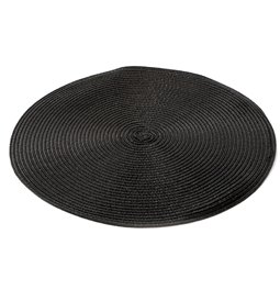 Stalo padėklas BRAID round, juoda sp., D38cm