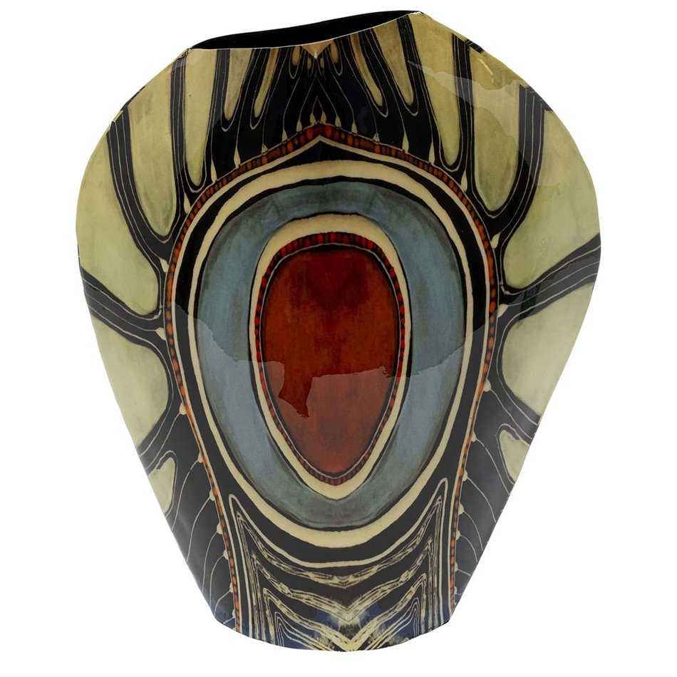 Ваза Fabuloso Stone, алюминий, H41x30x7cm