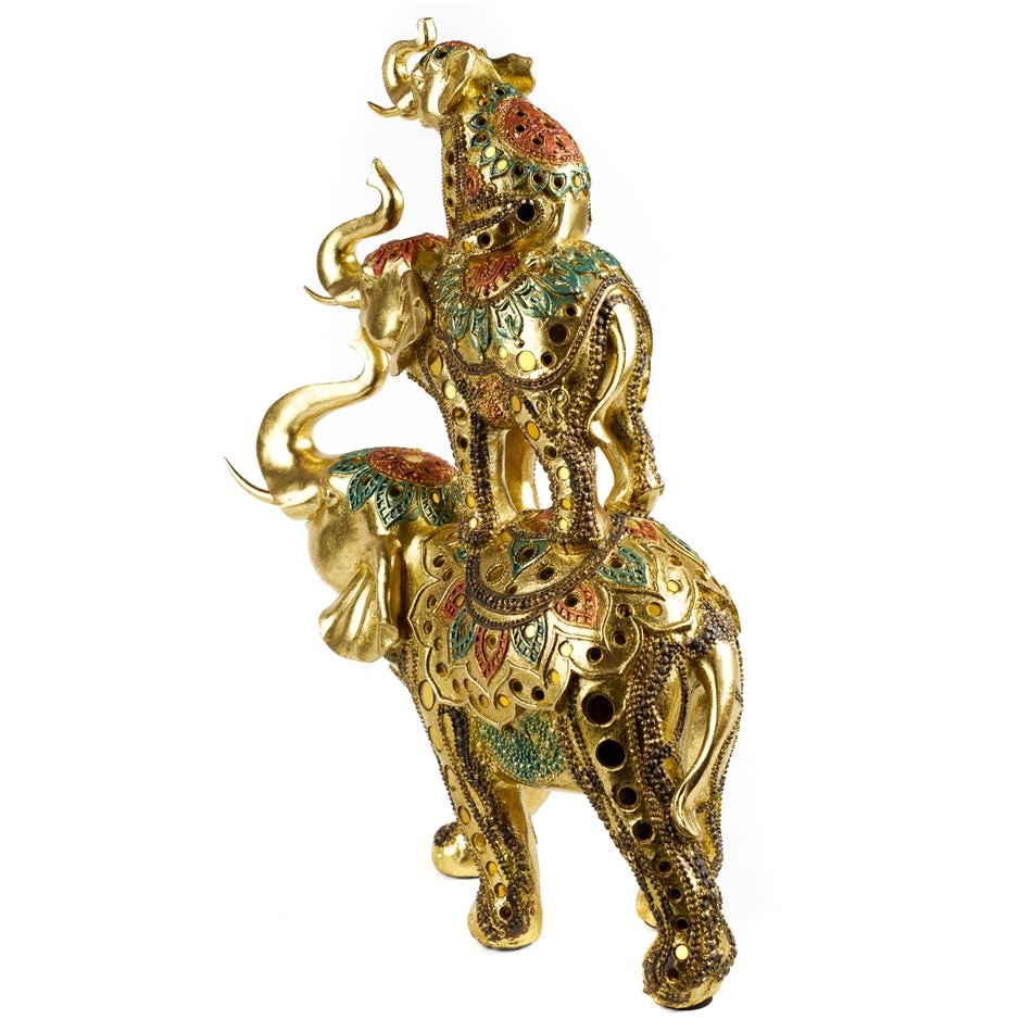 Декоративная фигурка Mandara pyramidal walking elephant,H49x35x13cm