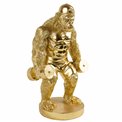 Deco figurine Orangutan Gold, H33x14x19cm
