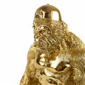 Deco figurine Orangutan Gold, H33x14x19cm