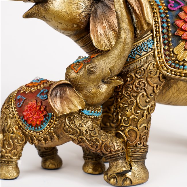 Декоративная фигурка 2 Elephants, H25x32x15.5cm