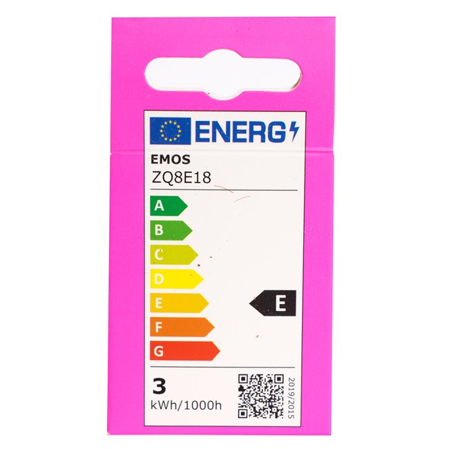 LED Bulb neutral white, GU10 3W, 345lm, 4000K, H5.5x5x5cm