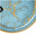Bowl Scratch Blue, brown/blue, porcelain, D20.3cm H4cm