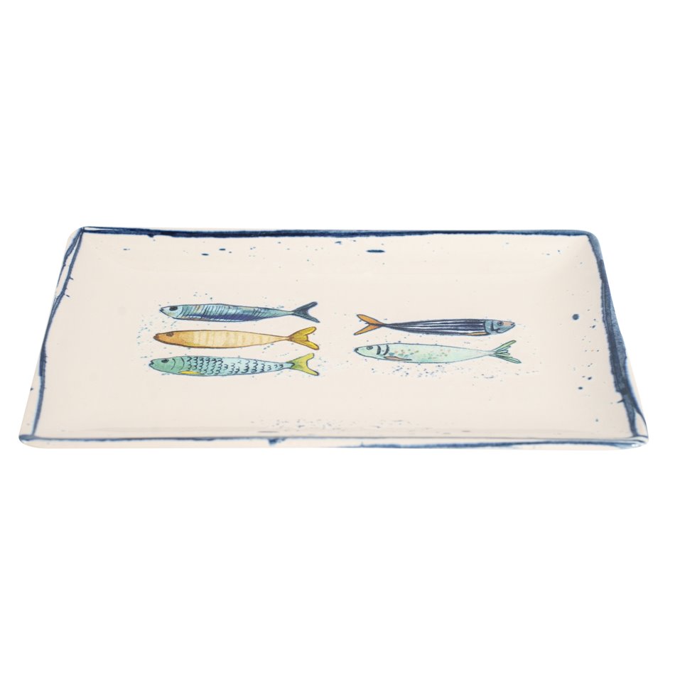 Diner plate Peixe Iberica, 20x13cm