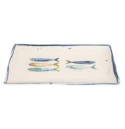 Обеденная тарелка Peixe Iberica, 20x13cm