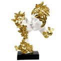 Deco figurine Couple Kiss, H41.5x31x11cm