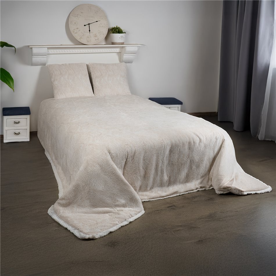 Bed cover Jolly, ivory, 220x240cm