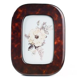 Photo frame Klaids, brown, 10x15cm photograph, H20.5x15.5x9cm