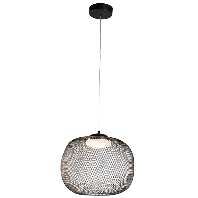 Подвесной светильник Mariolla, black, LEDx8W, 3000K, H40-130cm, D35cm