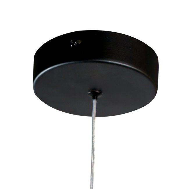 Подвесной светильник Mariolla, black, LEDx8W, 3000K, H40-130cm, D35cm