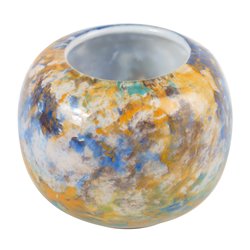 Ваза Delvine S, стекло, H11cm, D12.5cm