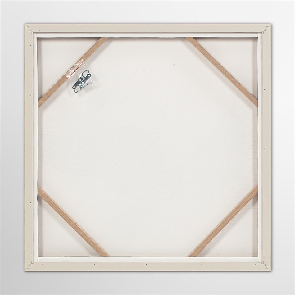 Paveikslas ant drobės Golden Swirl, 60x60cm