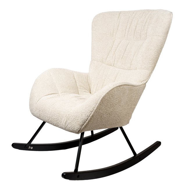 Кресло-качалка Amadeus YFM045-6-K, бежевый, H97x76x103cm, высота сиденья 42cm