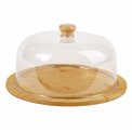 Bamboo plate Frilele w lid, H15.5cm, D30cm
