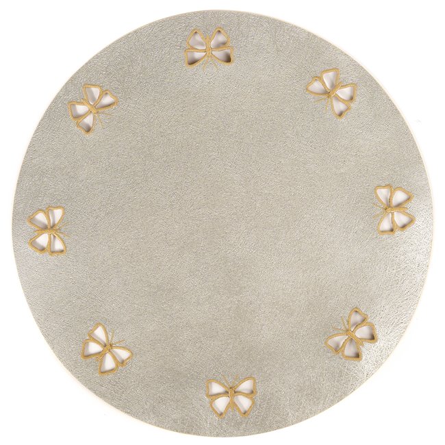 Placemat Padova, gray, D38cm